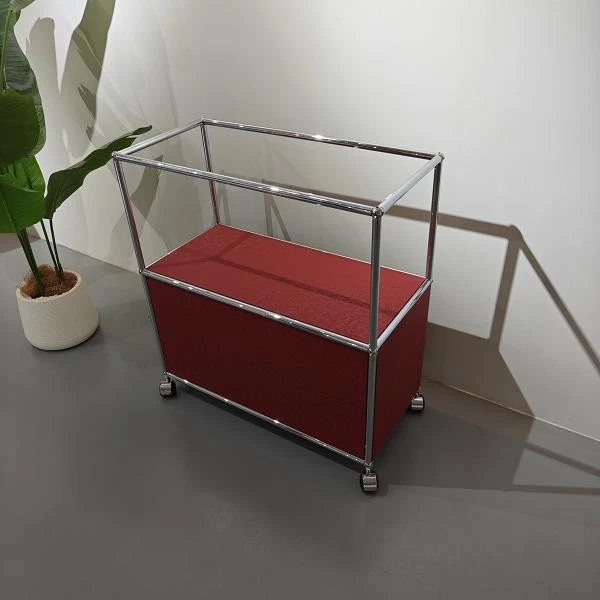 Mobile Two-Drawer Cabinet With Shelf price